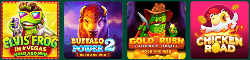 The games available at Richard Casino
