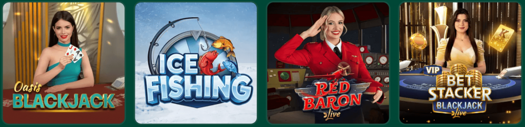 Live Games at Richard Casino