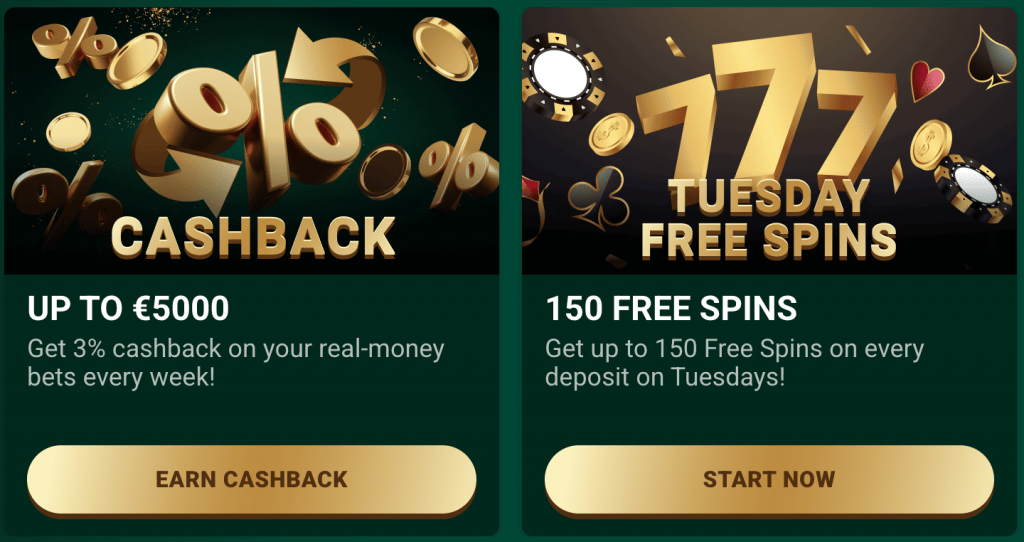 Richard casino Bonuses